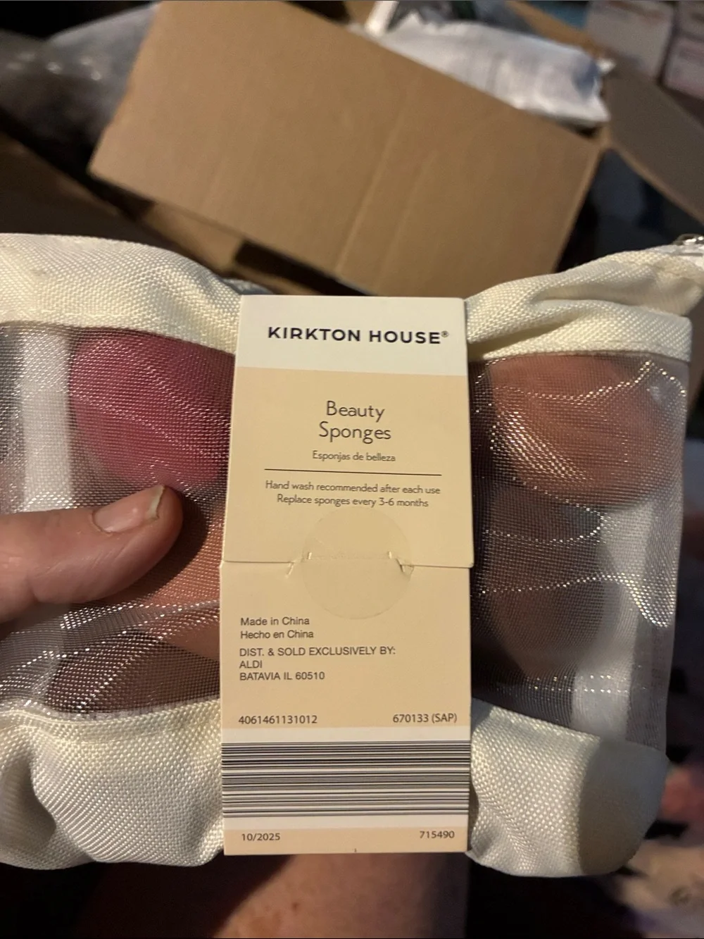 Kirkton House Beauty Sponges Set - Neutral & Berry Shades